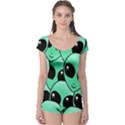 Art Alien Pattern Boyleg Leotard  View1
