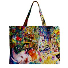 Multicolor Anime Colors Colorful Zipper Mini Tote Bag by Ket1n9