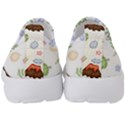 Cute-palm-volcano-seamless-pattern Kids  Slip On Sneakers View4