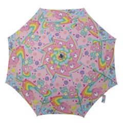 Bears Kawaii Pattern Hook Handle Umbrellas (medium) by Grandong