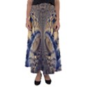 Fractal Spiral Infinite Psychedelic Flared Maxi Skirt View1
