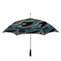 Abstract Waves Background Wallpaper Straight Umbrellas View3