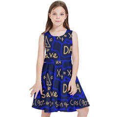 Art Pattern Design Background Graphic Kids  Skater Dress by Vaneshop