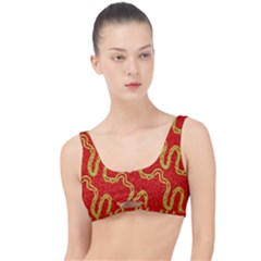 Background Ornamental Pattern Abstract Seamless The Little Details Bikini Top by Vaneshop