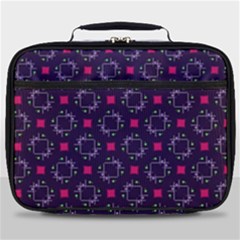 Geometric Pattern Retro Style Background Full Print Lunch Bag by Vaneshop