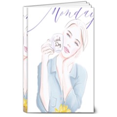 Monday 1 8  X 10  Hardcover Notebook by SychEva