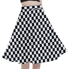 Bubbles Rainbow Colourful Colors A-line Full Circle Midi Skirt With Pocket by Amaryn4rt