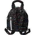 Close Up Code Coding Computer Travel Backpack View2