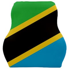 Flag Of Tanzania Car Seat Velour Cushion  by Amaryn4rt