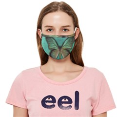 Butterfly Background Vintage Old Grunge Cloth Face Mask (adult) by Amaryn4rt