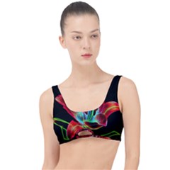 Flower Pattern-design-abstract-background The Little Details Bikini Top by Amaryn4rt