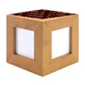 Background-pattern-chicken-fowl Wood Photo Frame Cube View1