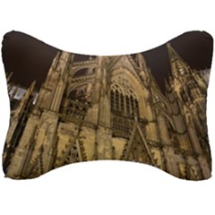 Cologne-church-evening-showplace Seat Head Rest Cushion by Amaryn4rt