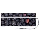 Blackberries-background-black-dark Roll Up Canvas Pencil Holder (M) View2
