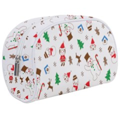 Christmas Shading Pattern Make Up Case (medium) by Amaryn4rt