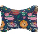 Funny-animal Christmas-pattern Seat Head Rest Cushion View1