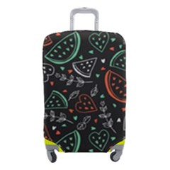 Seamless-vector-pattern-with-watermelons-mint -- Luggage Cover (small) by Amaryn4rt