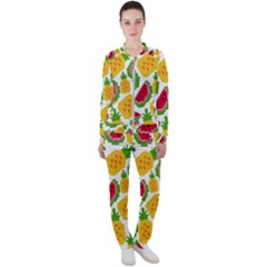 Watermelon-pattern-se-fruit-summer Casual Jacket And Pants Set by Amaryn4rt