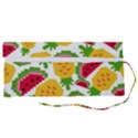Watermelon-pattern-se-fruit-summer Roll Up Canvas Pencil Holder (S) View2