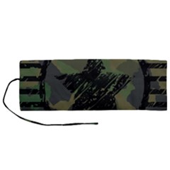 Military-camouflage-design Roll Up Canvas Pencil Holder (m) by Amaryn4rt
