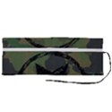 Military-camouflage-design Roll Up Canvas Pencil Holder (M) View2