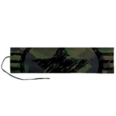 Military-camouflage-design Roll Up Canvas Pencil Holder (l) by Amaryn4rt