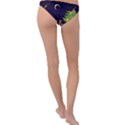 House Tree Man Moon Night Stars Ring Detail Bikini Bottoms View2