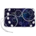 Continents Stars Networks Internet Pen Storage Case (L) View1