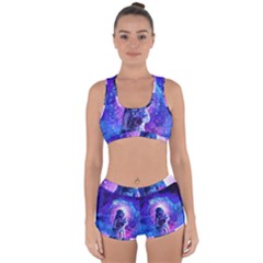 The Cosmonaut Galaxy Art Space Astronaut Racerback Boyleg Bikini Set by Pakjumat