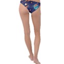 Space Galaxy Planet Universe Stars Night Fantasy Ring Detail Bikini Bottoms View2