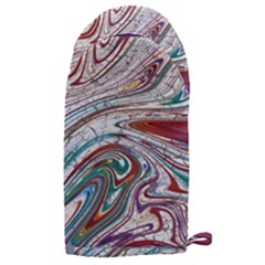 Abstract Background Ornamental Microwave Oven Glove by Pakjumat
