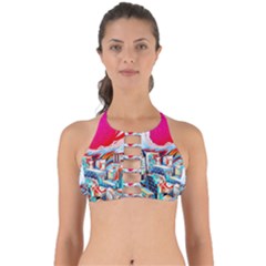 Artistic Psychedelic Art Perfectly Cut Out Bikini Top by Modalart