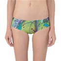 Green Peace Sign Psychedelic Trippy Classic Bikini Bottoms View1