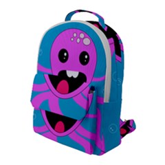 Bubble Octopus Copy Flap Pocket Backpack (large) by Dutashop