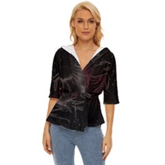 Universal Balance Moon Abstract Star Sun Universe Lightweight Drawstring Hooded Top by Modalart