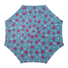 Christmas  Xmas Pattern Vector With Gifts And Pine Tree Icons Golf Umbrellas by Sarkoni