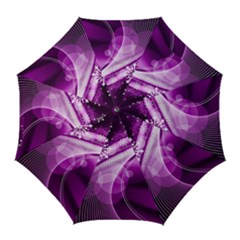 Purple Abstract Merry Christmas Xmas Pattern Golf Umbrellas by Sarkoni