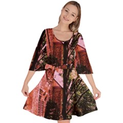 Hot Day In  Dallas-6 Velour Kimono Dress by bestdesignintheworld