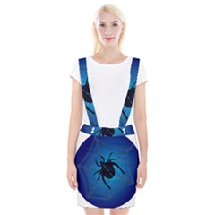 Spider On Web Braces Suspender Skirt by Amaryn4rt