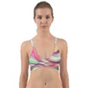 Abstract Colorful Background Wavy Wrap Around Bikini Top View1