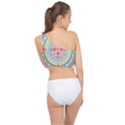 Drawing Mandala Art Spliced Up Bikini Top  View2
