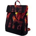 Horror Zombie Ghosts Creepy Flap Top Backpack View1