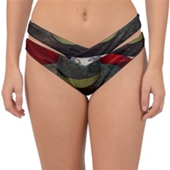 Illustration Drawing Vector Color Double Strap Halter Bikini Bottoms by Amaryn4rt