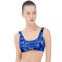 Network Connection Structure Knot The Little Details Bikini Top by Amaryn4rt