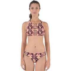 Seamless Pattern Perfectly Cut Out Bikini Set by Amaryn4rt