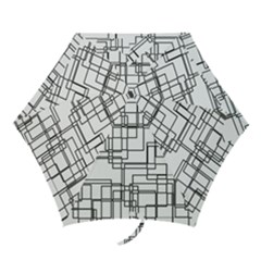 Structure Pattern Network Mini Folding Umbrellas by Amaryn4rt