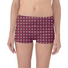 Kaleidoscope Seamless Pattern Reversible Boyleg Bikini Bottoms by Ravend