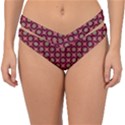 Kaleidoscope Seamless Pattern Double Strap Halter Bikini Bottoms View1