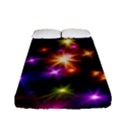 Star Colorful Christmas Abstract Fitted Sheet (Full/ Double Size) View1
