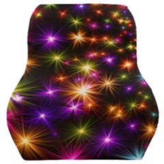 Star Colorful Christmas Abstract Car Seat Back Cushion  by Dutashop